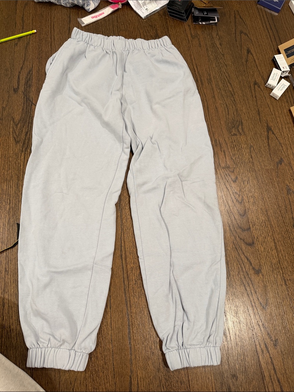 Brandy Melville light blue sweatpants with pockets